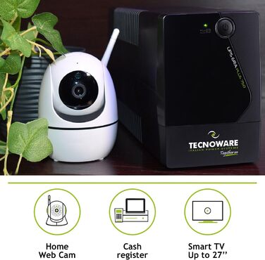 Джерело безперебійного живлення 750 ВА захист від перебоїв в електромережі Технологія AVR Plus 10 хв автономності для ПК, 40 хв дл