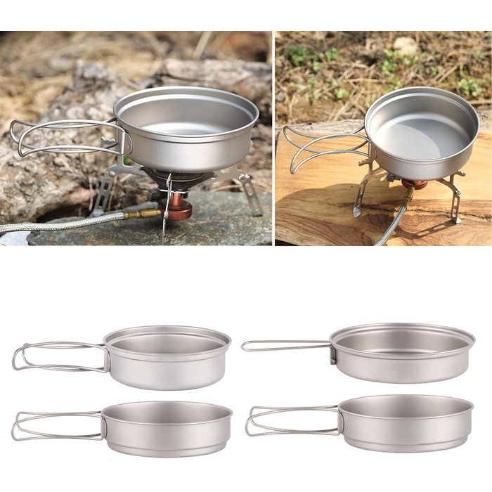 Туристичний посуд великої місткості, обідня тарілка зі складною ручкою для кемпінгу, пікніків, обідів на свіжому повітрі, міцний кемпінговий посуд. Є варіанти об&39ємом 350 мл.