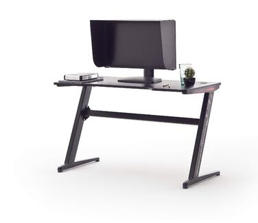 Ігровий стіл із RGB-світлодіодним підсвічуванням, МДФ під карбон, Basic 5