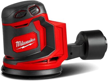 Довільна орбітальна шліфувальна машина 18 В без приладдя Milwaukee M18 BOS125-0, 18 BOS125-0