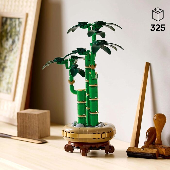 Конструктор LEGO Botanicals Lucky Bamboo 10344, 325 деталей, штучний бамбук