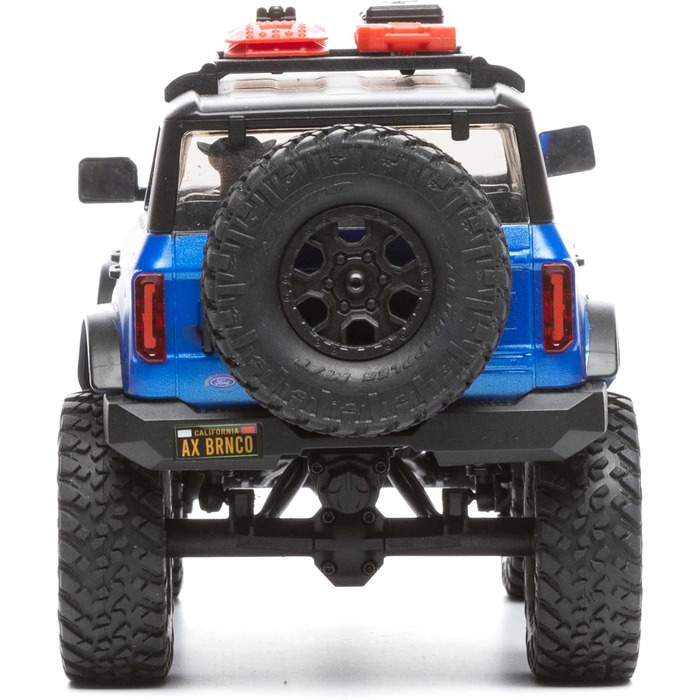 Радіокерований позашляховик Axial SCX24 1/24 2021 Ford Bronco 4WD Brushed RTR (Готовий до використання), Синій, AXI00006T3