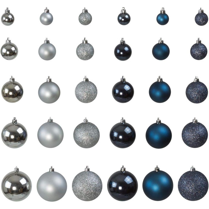 Набір із 120 різдвяних кульок bonsport