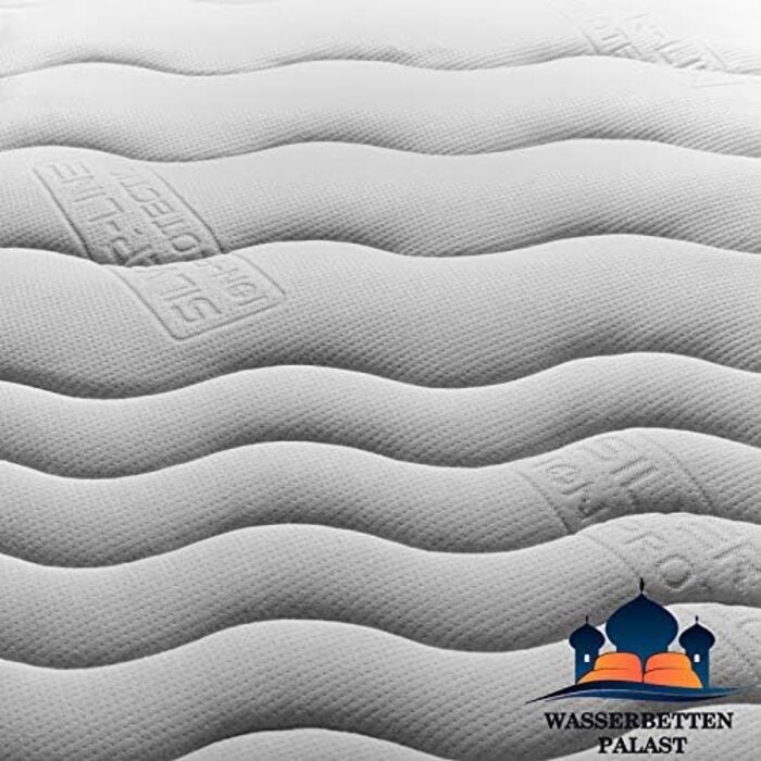 Чохол для водяного ліжка Premium Comfort Silver-Line ION Protection, розділений посередині - всі розміри - наприклад, 200x220 см