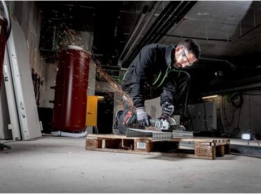 Акумуляторна кутова шліфувальна машина Metabo WB 18 LTX BL 125 Quick (613077840) 18 В Li-Ion (без акумулятора, без зарядного прист