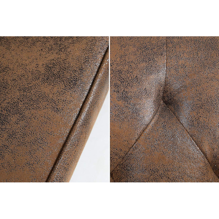 Диван Invicta INTERIOR Chesterfield Maison Belle AFFAIRE 220 см антично-коричневий з функцією сну розкладний диван-ліжко