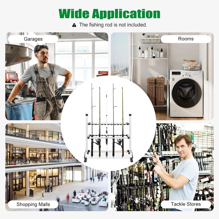 Підставки для вудки з алюмінієвого сплаву Портативна підставка для вудки з алюмінієвого сплаву Підставка для вудки 72 см 32,5 см 72 см, 24