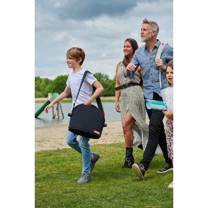 Кемпінговий гриль NOMADIQ Настільний гриль Компактний 2 конфорки Газовий гриль для кемпінгу Газовий гриль для балкону, автофургона Гриль-плита, портативна, для вулиці, барбекю, вулична плита, чорний колір