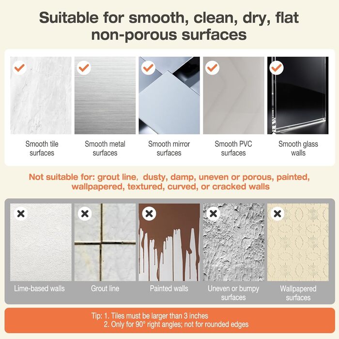 Кутова полиця для душу Lekesky без свердління, з міцними присосками, з алюмінію та нержавіючої сталі, знімна полиця для ванної кімнати, кухні, орендованого житла (набір 2 шт., графітовий сірий колір). Кутова - графітовий сірий.