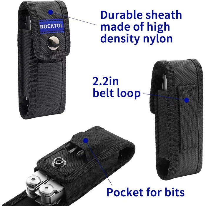 Багатофункціональні плоскогубці, кемпінгові плоскогубці 22 в 1 з вогнегасником, аварійним свистком, розбивачем скла, запобіжним за