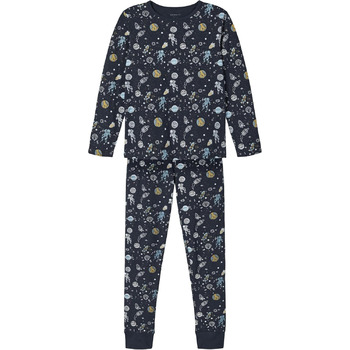 Комплект піжам для хлопчика NAME IT, принт 134-140, темно-сапфіровий