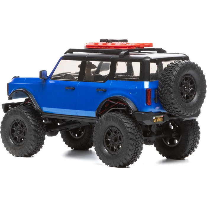 Радіокерований позашляховик Axial SCX24 1/24 2021 Ford Bronco 4WD Brushed RTR (Готовий до використання), Синій, AXI00006T3