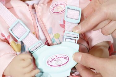 Активна коляска Baby Annabell з сумкою для ляльки 43 см - легка для маленьких ручок, творча гра сприяє розвитку емпатії та соціаль