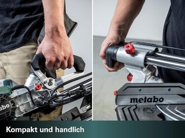 Набір торцювальних пилок Metabo KGS 305 M - 613305900 - з лінією Precision Cut Line, пиляльним полотном з 2-го твердого сплаву 305