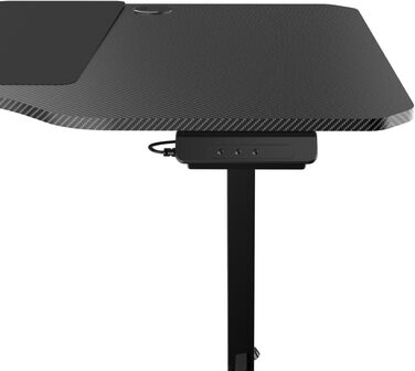 Ігровий стіл - Електрично регульоване по висоті сидіння-підставка - 160 x 75 см