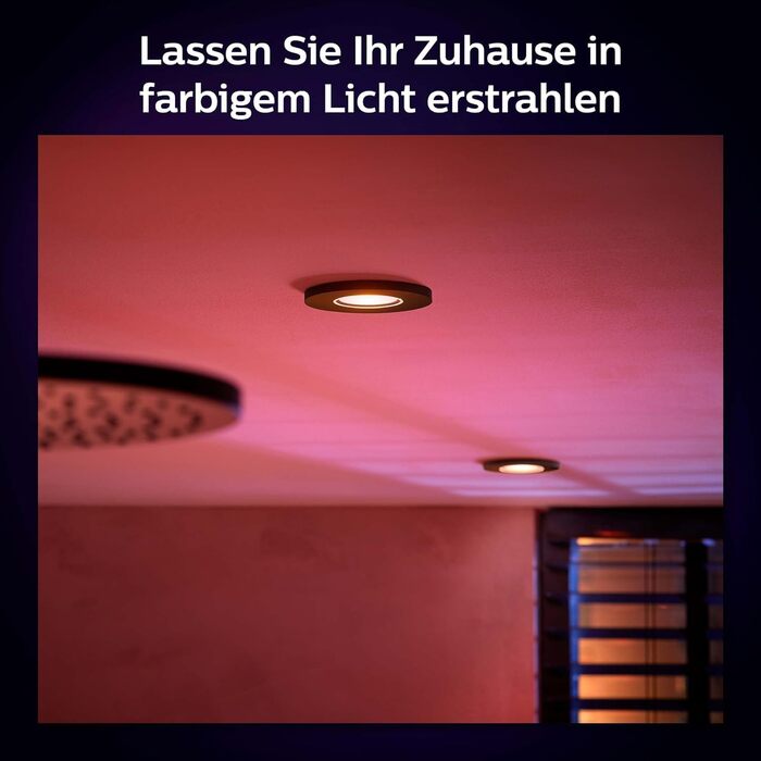 Стельовий світильник Philips Hue Xamento, чорний
