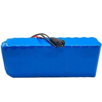 Акумулятор для електровелосипеда 24 В 20 Аг, акумулятор для електровелосипеда 29,4 В 7S3P, водонепроникний ПВХ-акумулятор 24 В, вбудована система управління будівлею (BMS) із зарядним пристроєм, для двигунів 150 Вт, 250 Вт, 350 Вт, 24 В 20 Аг XT60