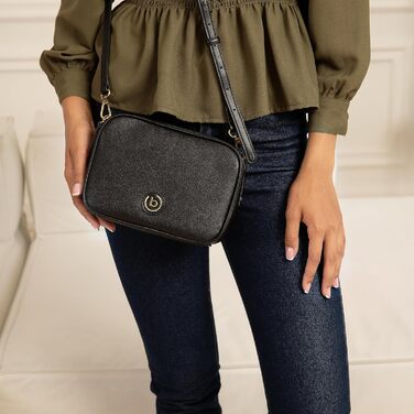 Жіноча сумка через плече bugatti Passione, сумочка з поліуретанової шкіри білого кольору S