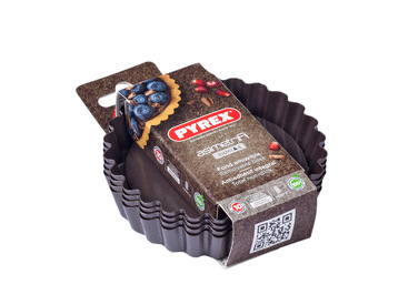 Набор форм для тарталеток PYREX ASIMETRIA, 4 предмета (6722029)