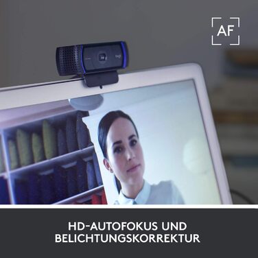 Набір для стрімінгу Sennheiser Profile з USB-мікрофоном, пантографом та сумкою та веб-камера Logitech C920 HD PRO, Full-HD 1080p, кут огляду 78