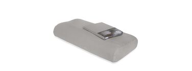 Чохол для подушки з підтримкою шиї Dormabell, світло-сірий, для шийних подушок NB4 - NB5, розмір середній