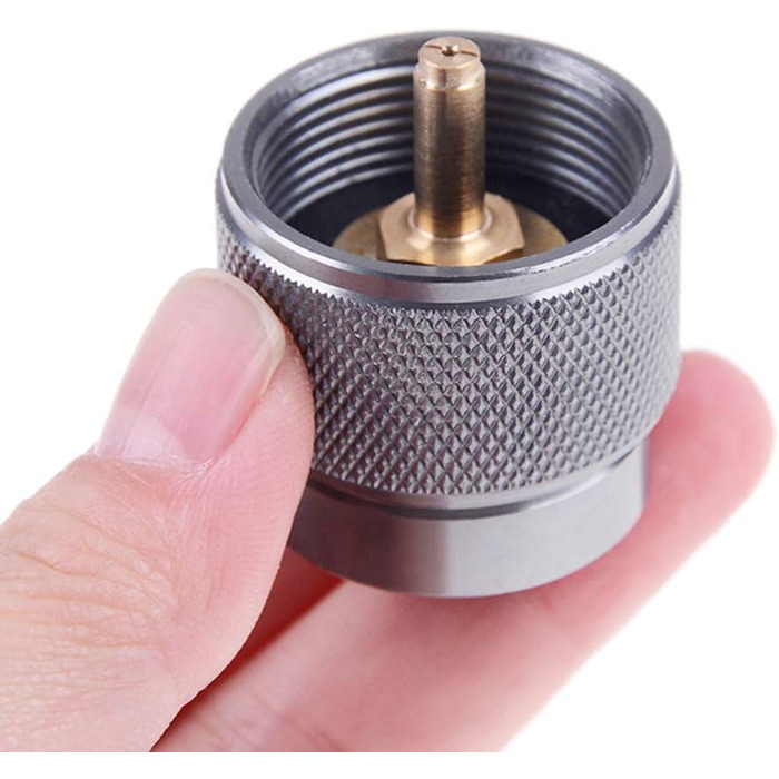 Ліхтар для кемпінгу Lixada, легкий портативний газовий ліхтар для вулиці з п&39єзоелектричним запалюванням, міні-газова лампа для намету з 3 покриттями, для походів та пікніків, включає 3 покриття, адаптер для балончика Mapp