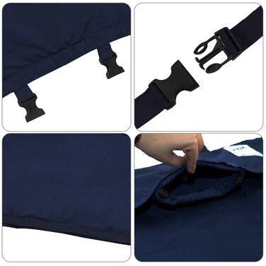 Портативний дорожній стільчик Vine Easy Seat Регульований, безпечний, миється Чохол для сидіння дитячого стільчика для малюків Пра