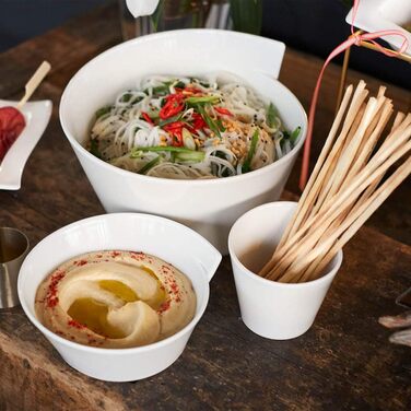 Велика супниця Villeroy and Boch NewWave, преміальна порцеляна, біла, 152 унції