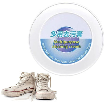 Білий крем для взуття White Shoe Cleaner White Shoes, для глибокого чищення спортивного взуття з брезенту та сітки 2 шт. и