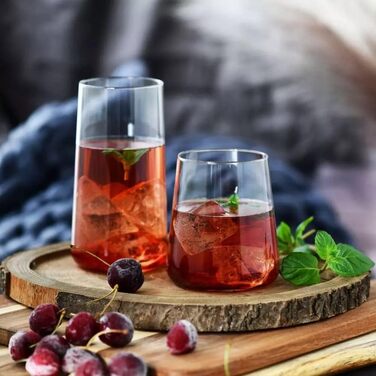 Стакани для джину Krosno стакани для води стакани для білого вина стакани для пиття набір 6 380 мл Авангардна колекція ідеально пі