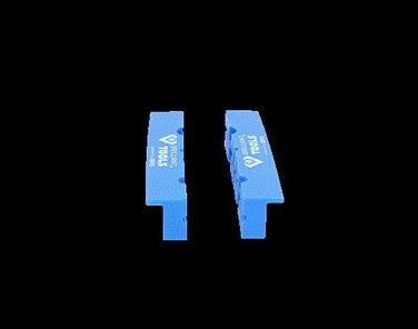 Захисні губки для верстата Brilliant Tools BT156940 з прорізами, 2 шт., пластик Розроблено KS Tools