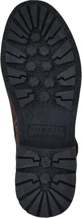 Чоловічі класичні чоботи Bugatti, чоловічі чоботи з холодною підкладкою, розмір 42 EU, темно-коричневі 6100