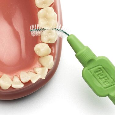 Щітки TePe InterDental, зелені, 10 упаковок (80 щіток)