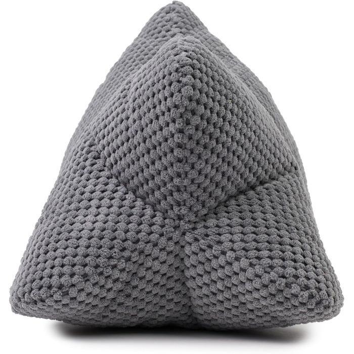 Подушка для читання Sven, подушка для шиї з текстурованим виглядом, подушка для читання та відпочинку шиї та спини, 40 x 25 см - Антрацит 40 x 25 см Антрацит