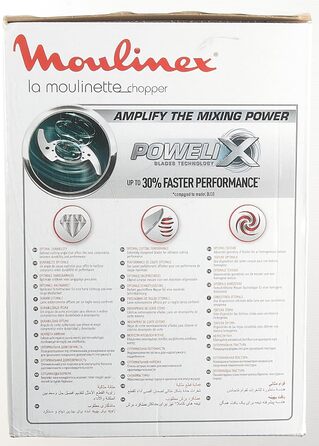 Подрібнювач Moulinex DPA141 La Moulinette білий Одинарний