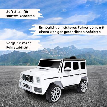 Електромобіль для дітей Офіційний з ліцензією 12 вольтовий акумулятор з пультом дистанційного керування 2.4 ГГц двері з MP3, 63 Sp