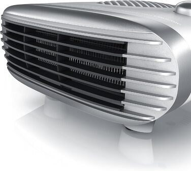 Енергозберігаючий тихий вентилятор-обігрівач Brandson, 3 рівні потужності, вентилятор-обігрівач для ванної кімнати з термостатом, індикатор роботи, 2000 Вт, низький рівень шуму, енергоефективний, захист від перегріву, автоматичне вимкнення A Білий