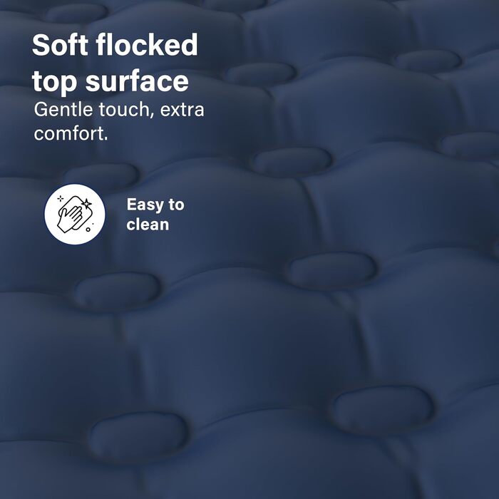 Надувний матрац Vivo Technologies з насосом кондиціонера, водонепроникний надувний матрац, швидко надувається для подорожей та кемпінгу, подвійний двоспальний надувний матрац насос кондиціонера