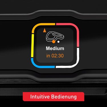 Контактний гриль Tefal OptiGrill Elite XL, 16 програм, Цифровий дисплей з індикатором рівня приготування, Знімні пластини XL, Електрогриль, Чорний, GC760812