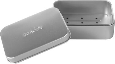 Алюмінієва мильниця зі знімним піддоном без пластику, підходить для всіх твердих видів мила мильниця для подорожей нержавіюча, мил