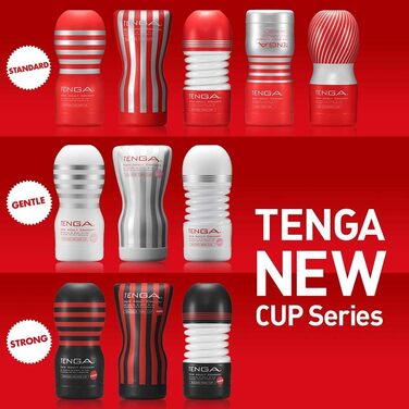 Оригінальний вакуумний мастурбатор TENGA у формі чашки
