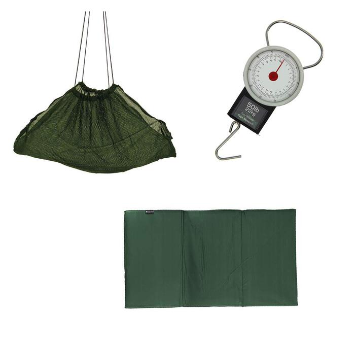 Ремінець для зважування G8DS Deluxe з сумкою для зберігання, килимком для рибальських ваг 50 фунтів та ремінцем для спорядження для лову коропа