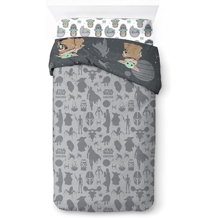 Бавовна Комплект постільної білизни з 3 предметів 135x200 см Односпальне ліжко - підодіяльник простирадло 90x200 см наволочка 50x7