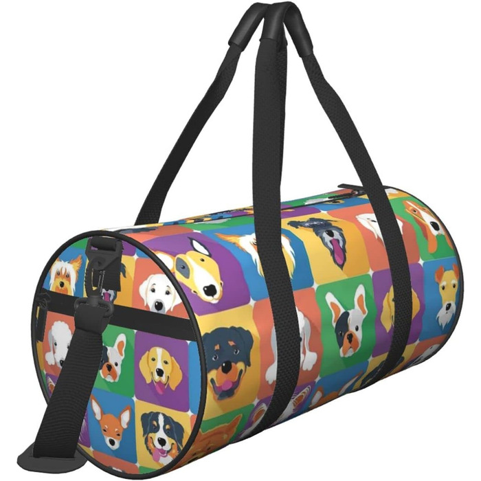 Дорожня сумка Милий песик, спортивна сумка для чоловіків та жінок, сумка-мішок для пляжу та спорту