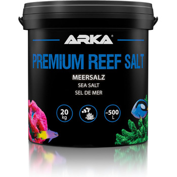 Преміум Reef Salt - 20 кг - Високоякісна морська сіль для оптимального догляду за коралами в морських акваріумах, швидко розчинна, підтримує довготривалий ріст і здоров&39я коралів.
