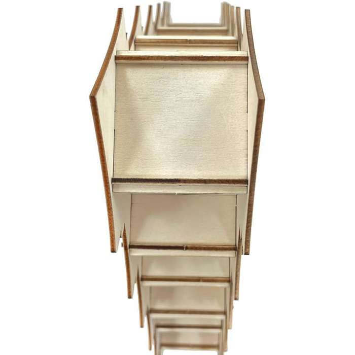 Дерев'яний календар для різдвяної ялинки 24 дні Kelisdi