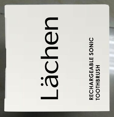 Електрична зубна щітка Lchen, Звукова зубна щітка Lchen, 5 програм чищення з дорожнім кейсом, 6 насадок для зубних щіток, акумуляторна, водонепроникна IPX7, чорна B-чорна