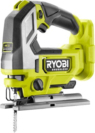 Безщітковий акумуляторний лобзик RYOBI 18 В ONE RJS18BL-0, довжина ходу 25 мм, маятниковий хід, без акумулятора та зарядного прист