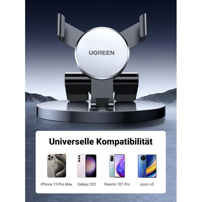 Автомобільний тримач CD слот автомобільний мобільний телефон гравітаційний автомобільний мобільний телефон тримач однією рукою сум