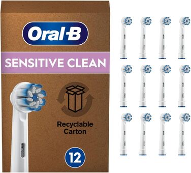 Щітки Oral-B Sensitive Clean 12 шт. FFS Білий, Синій 12 шт. (1 шт. в упаковці)